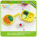 Papeterie Eraser Food Rubber Sets For Toys